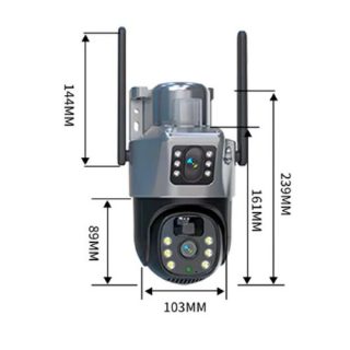 4G Smart Network Solar-powered Outdoor PTZ Camera
