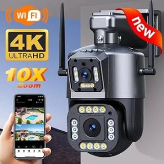 Wistino 4g Dual lense cctv camera