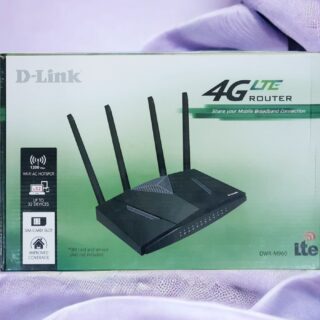D-Link 4G DWR-M960 1200Mbps LTE Simcard Router - Black
