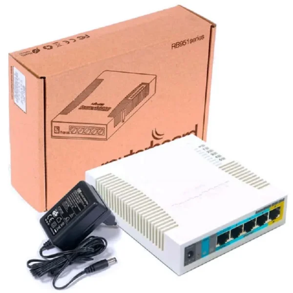 Mikrotik RB951Ui-2HnD Wireless Router 5port.