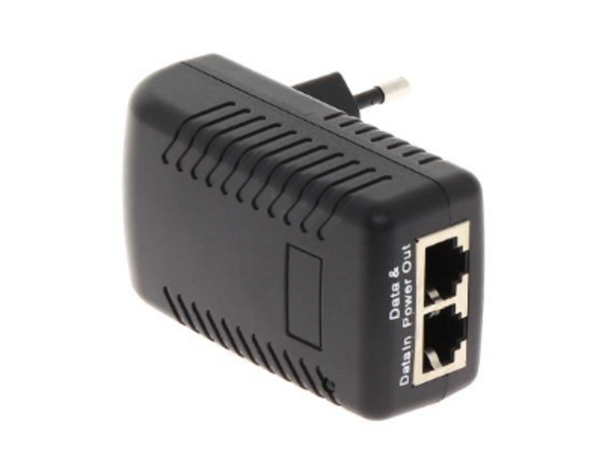 PoE adapter, EU type plug 24V (1A) 10/100 mbs - Image 2